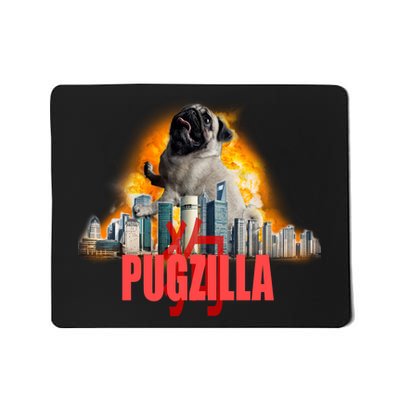 Pugzilla Funny Pug Mousepad