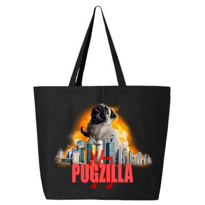 Pugzilla Funny Pug 25L Jumbo Tote