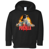 Pugzilla Funny Pug Toddler Hoodie