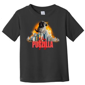 Pugzilla Funny Pug Toddler T-Shirt