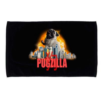 Pugzilla Funny Pug Microfiber Hand Towel