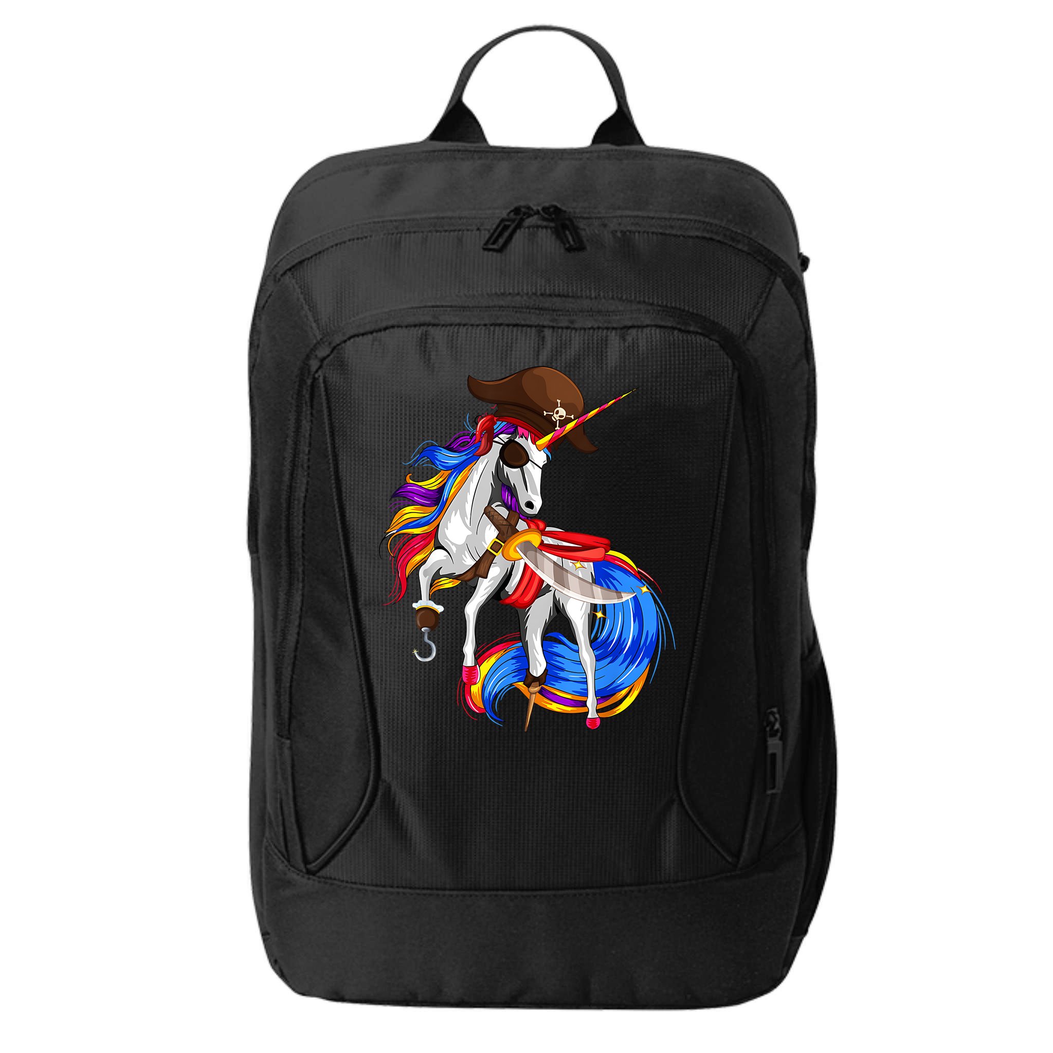 Pirate Unicorn Halloween Costume Family Kids City Backpack