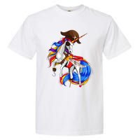 Pirate Unicorn Halloween Costume Family Kids Garment-Dyed Heavyweight T-Shirt