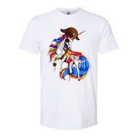 Pirate Unicorn Halloween Costume Family Kids Softstyle CVC T-Shirt