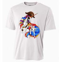 Pirate Unicorn Halloween Costume Family Kids Cooling Performance Crew T-Shirt