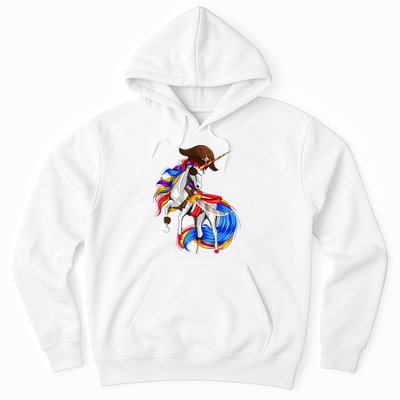 Pirate Unicorn Halloween Costume Family Kids Hoodie