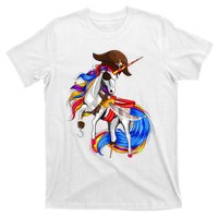 Pirate Unicorn Halloween Costume Family Kids T-Shirt