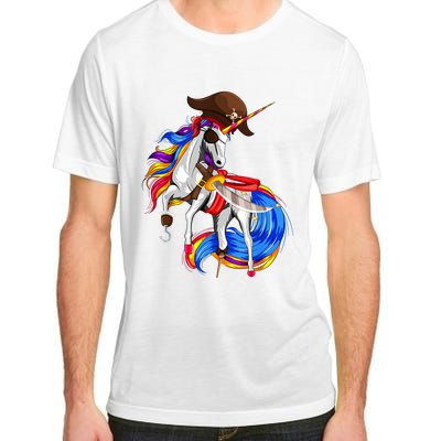 Pirate Unicorn Halloween Costume Family Kids Adult ChromaSoft Performance T-Shirt