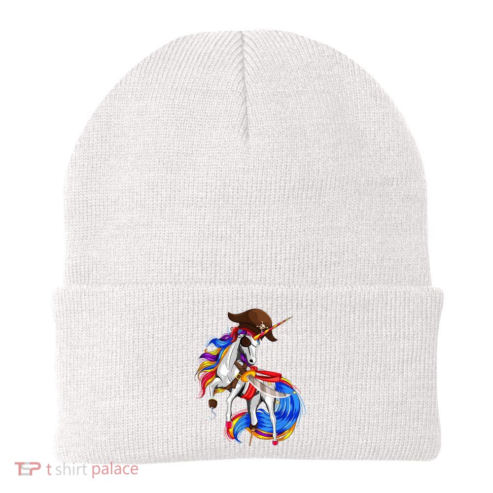 Pirate Unicorn Halloween Costume Family Kids Beanie