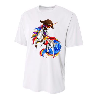 Pirate Unicorn Halloween Costume Family Kids Performance Sprint T-Shirt