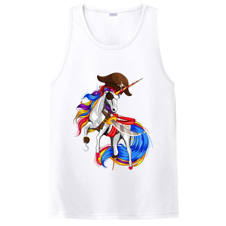 Pirate Unicorn Halloween Costume Family Kids PosiCharge Competitor Tank