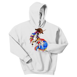 Pirate Unicorn Halloween Costume Family Kids Kids Hoodie