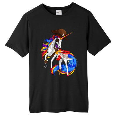 Pirate Unicorn Halloween Costume Family Tall Fusion ChromaSoft Performance T-Shirt