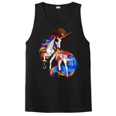 Pirate Unicorn Halloween Costume Family PosiCharge Competitor Tank