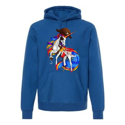 Pirate Unicorn Halloween Costume Family Premium Hoodie