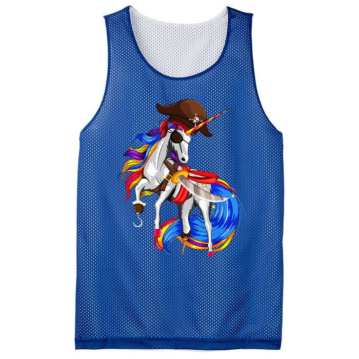 Pirate Unicorn Halloween Costume Family Mesh Reversible Basketball Jersey Tank