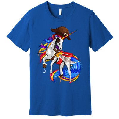 Pirate Unicorn Halloween Costume Family Premium T-Shirt