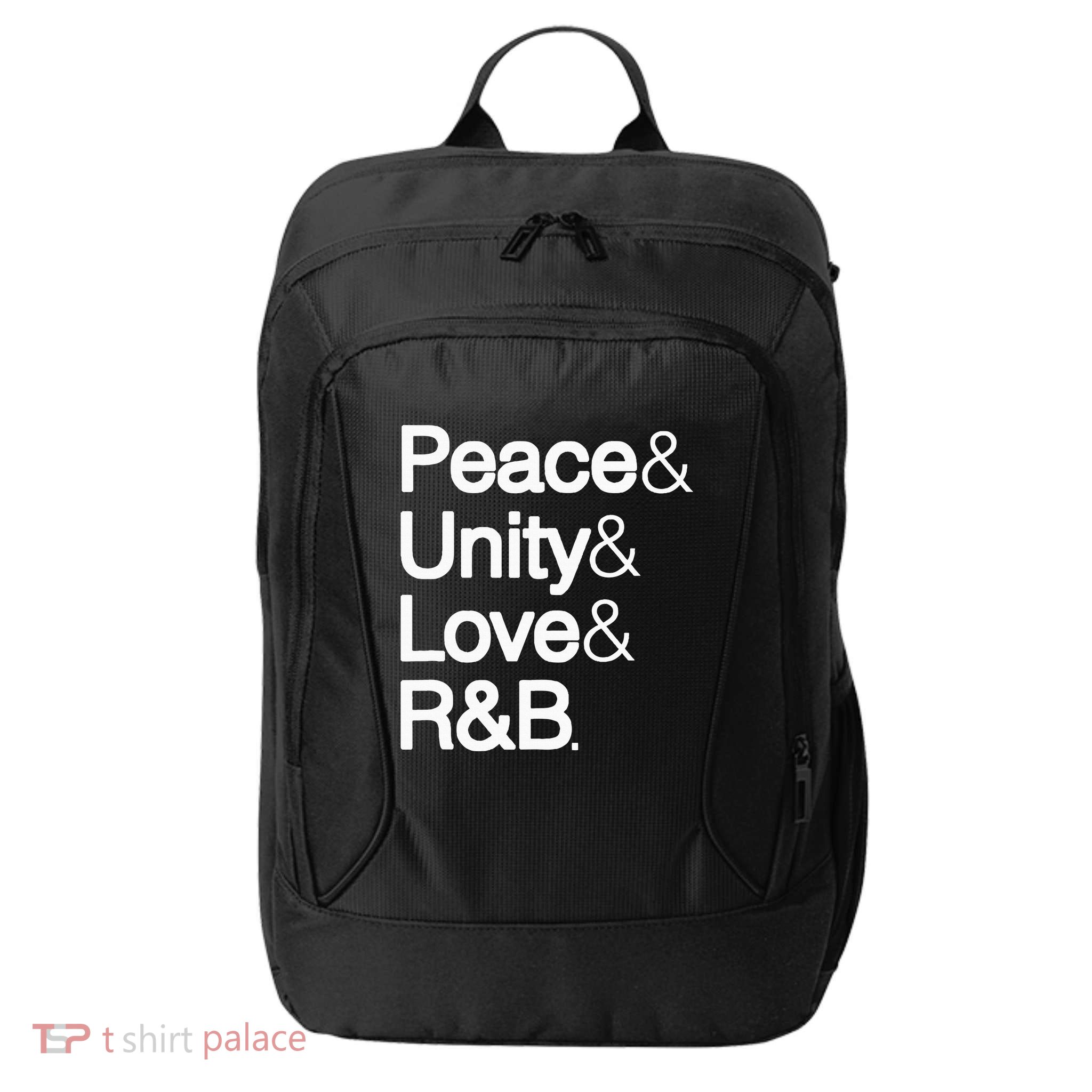 Peace Unity Love & R&B Rnb Soul Music Lovers City Backpack