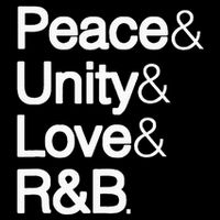 Peace Unity Love & R&B Rnb Soul Music Lovers 16 in Basic Backpack