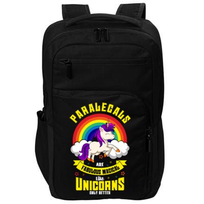 Paralegal Unicorn Law Attorney Legal Assistant Litigator Gift Impact Tech Backpack