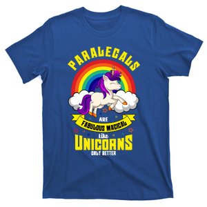 Paralegal Unicorn Law Attorney Legal Assistant Litigator Gift T-Shirt