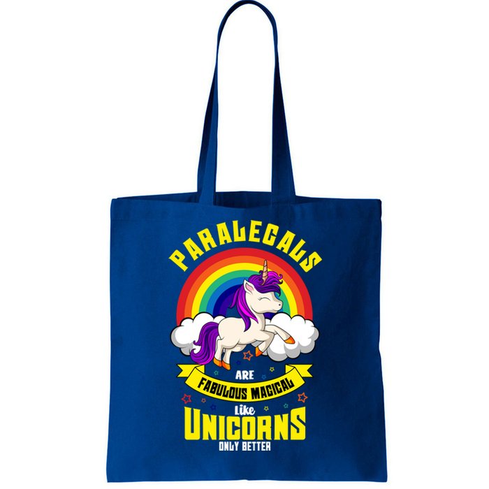 Paralegal Unicorn Law Attorney Legal Assistant Litigator Gift Tote Bag