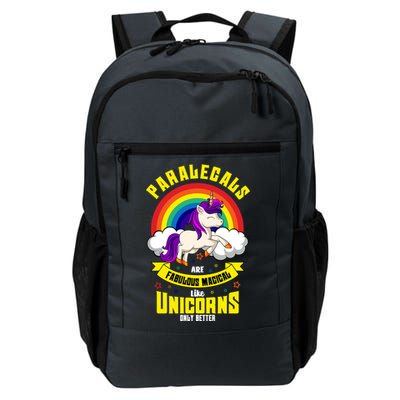 Paralegal Unicorn Law Attorney Legal Assistant Litigator Gift Daily Commute Backpack