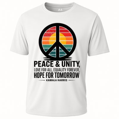 Peace Unity Love For All Equality Forever Hope For Tomorrow Performance Shirt