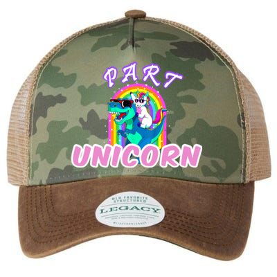 Part Unicorn Lover Funny Unicorn Riding Dinosaur Meaningful Gift Legacy Tie Dye Trucker Hat