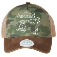 Pull Yourself Together Man Legacy Tie Dye Trucker Hat