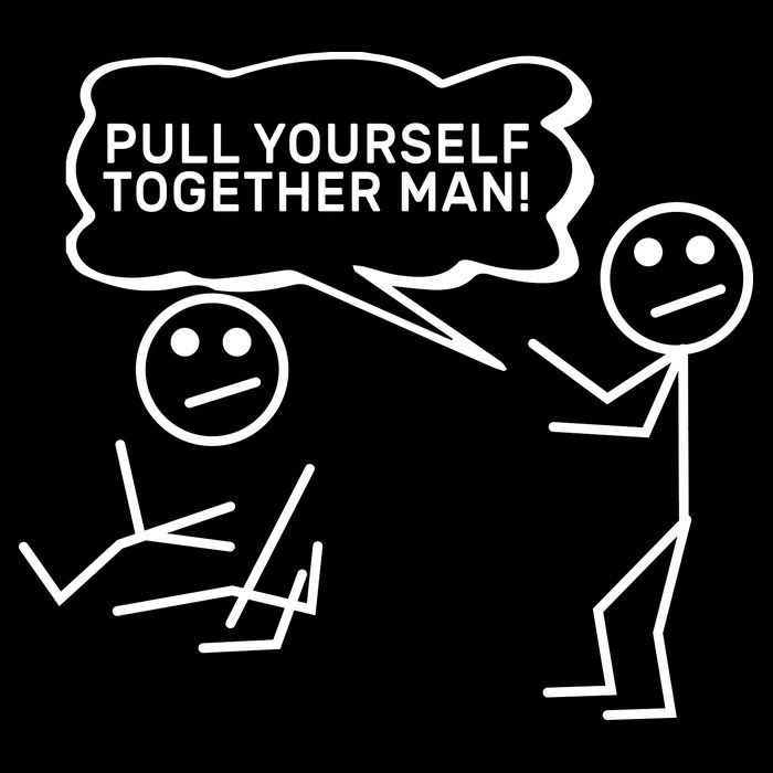 Pull Yourself Together Man Impact Tech Backpack