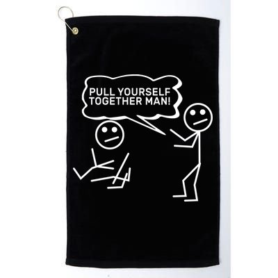Pull Yourself Together Man Golf Towel