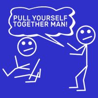 Pull Yourself Together Man Long Sleeve Shirt