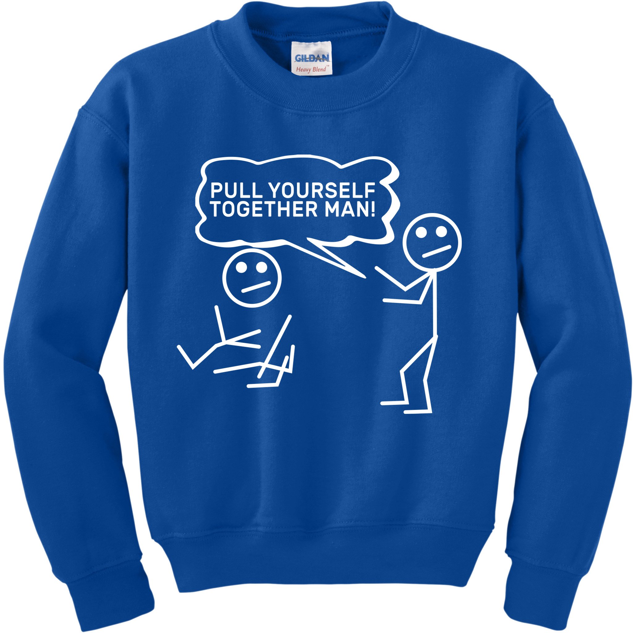 Pull Yourself Together Man Kids Sweatshirt