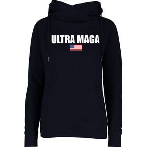 Proud Ultra Maga For Republican #Ultra MAGA For Men And Women Womens Funnel Neck Pullover Hood