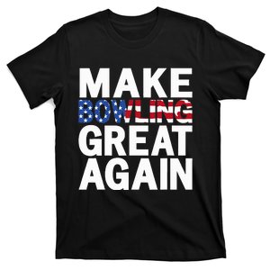 Patriotic Usa Make Bowling Great Again T-Shirt