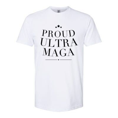 Proud Ultra MAGA USA United States Of America Softstyle® CVC T-Shirt