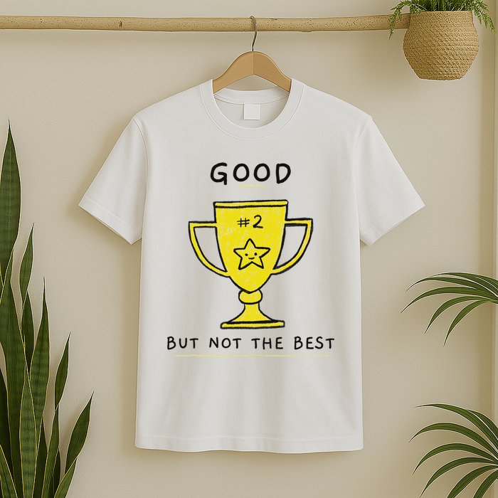 Positive & Uplifting Message 2nd Place Grey Humorous T-Shirt