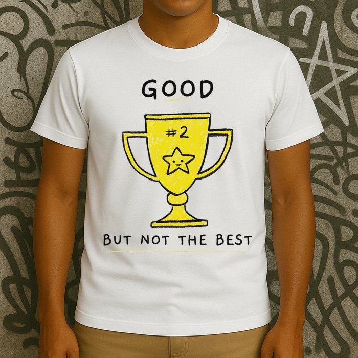 Positive & Uplifting Message 2nd Place Grey Humorous T-Shirt