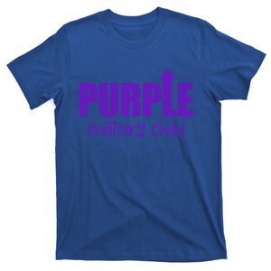 Purple Up Military Month Purple Up Gift T-Shirt