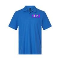 Purple Up Month Of Military Awareness Gift Softstyle Adult Sport Polo