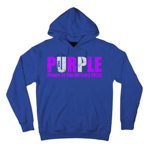 Purple Up Month Of Military Awareness Gift Tall Hoodie