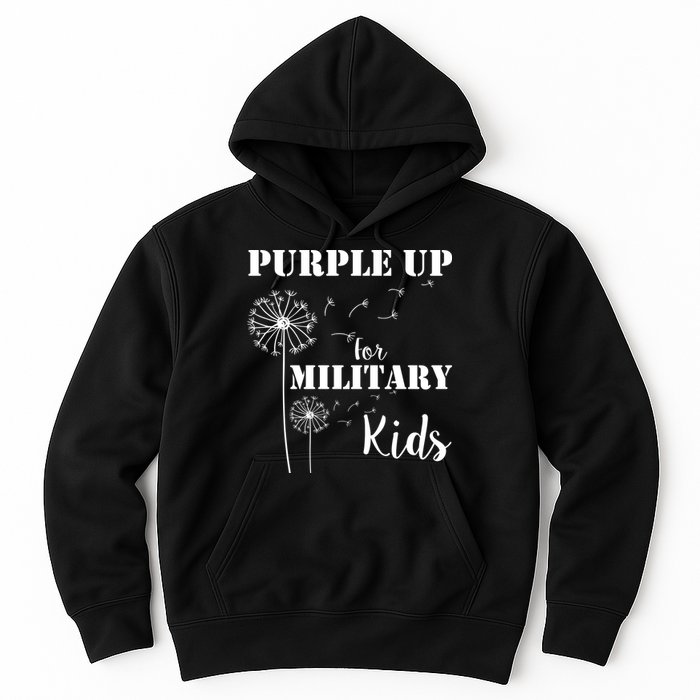 Purple Up Military Child Hoodie