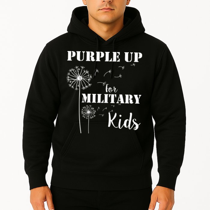 Purple Up Military Child Hoodie