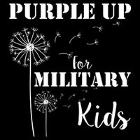 Purple Up Military Child Hoodie