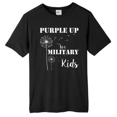 Purple Up Military Child Tall Fusion ChromaSoft Performance T-Shirt