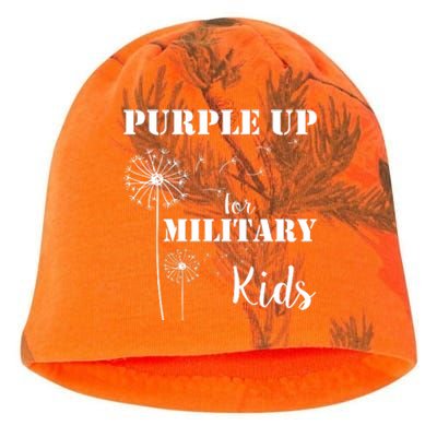 Purple Up Military Child Kati - Camo Knit Beanie