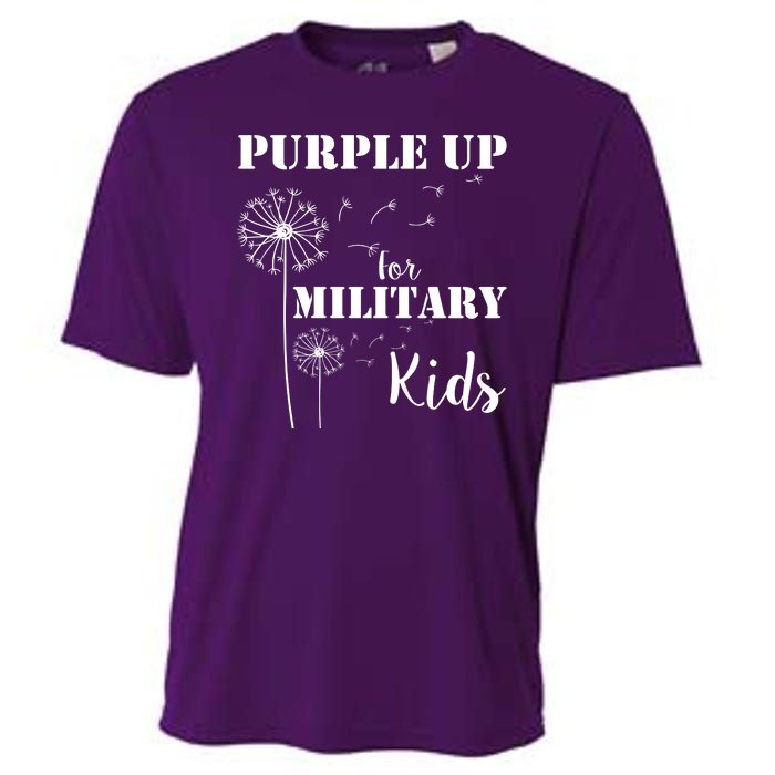 Purple Up Military Child Cooling Performance Crew T-Shirt