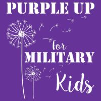 Purple Up Military Child Cooling Performance Crew T-Shirt