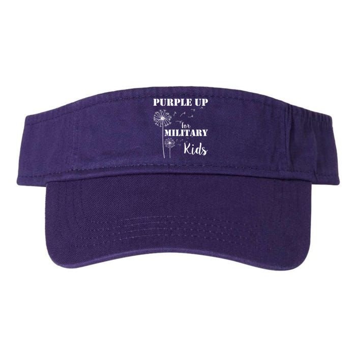 Purple Up Military Child Valucap Bio-Washed Visor